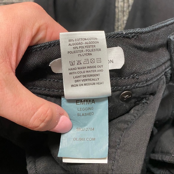 DL1961 Emma Legging Slashed Jeans - Picture 9 of 9